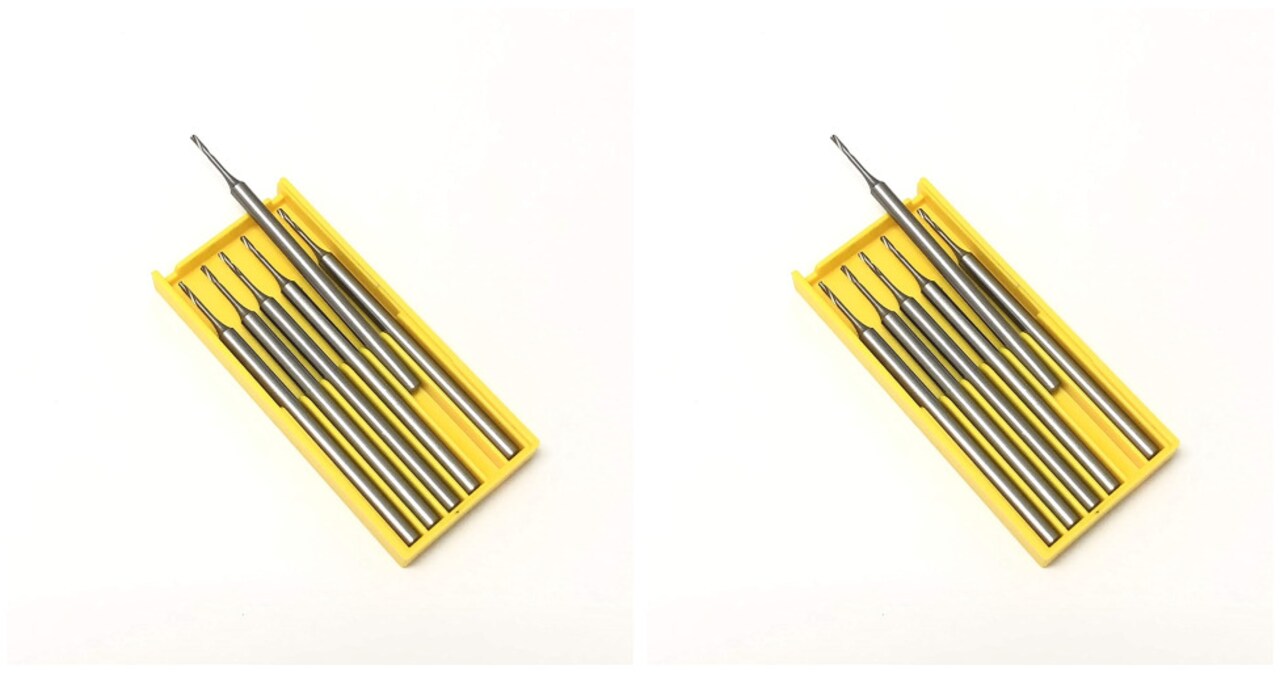 2 Packs of 6 Jewelry Art Craft Steel Twist Drills Fig77 Sizes 1.30mm & 1.70mm